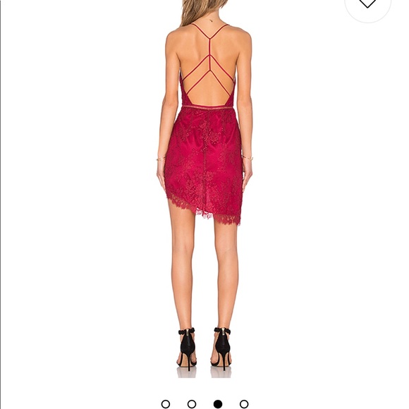 NBD only one dress in Merlot - Picture 3 of 7